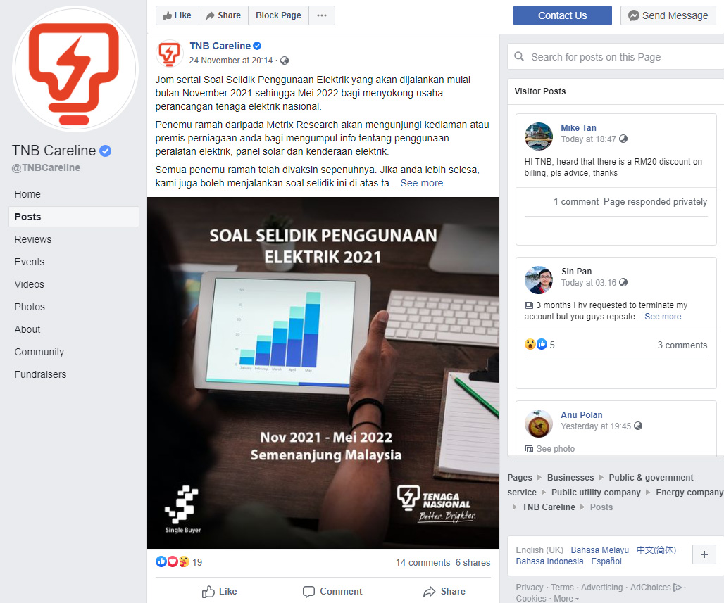 Facebook Post