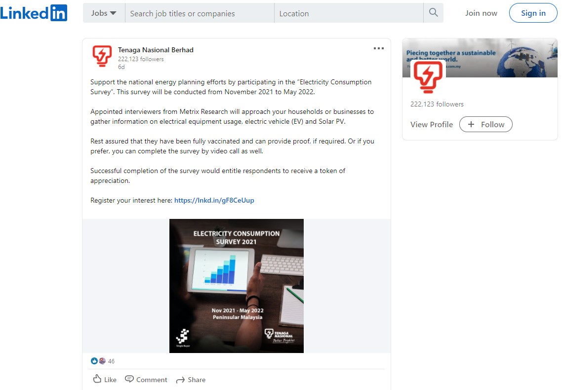 Linked Post